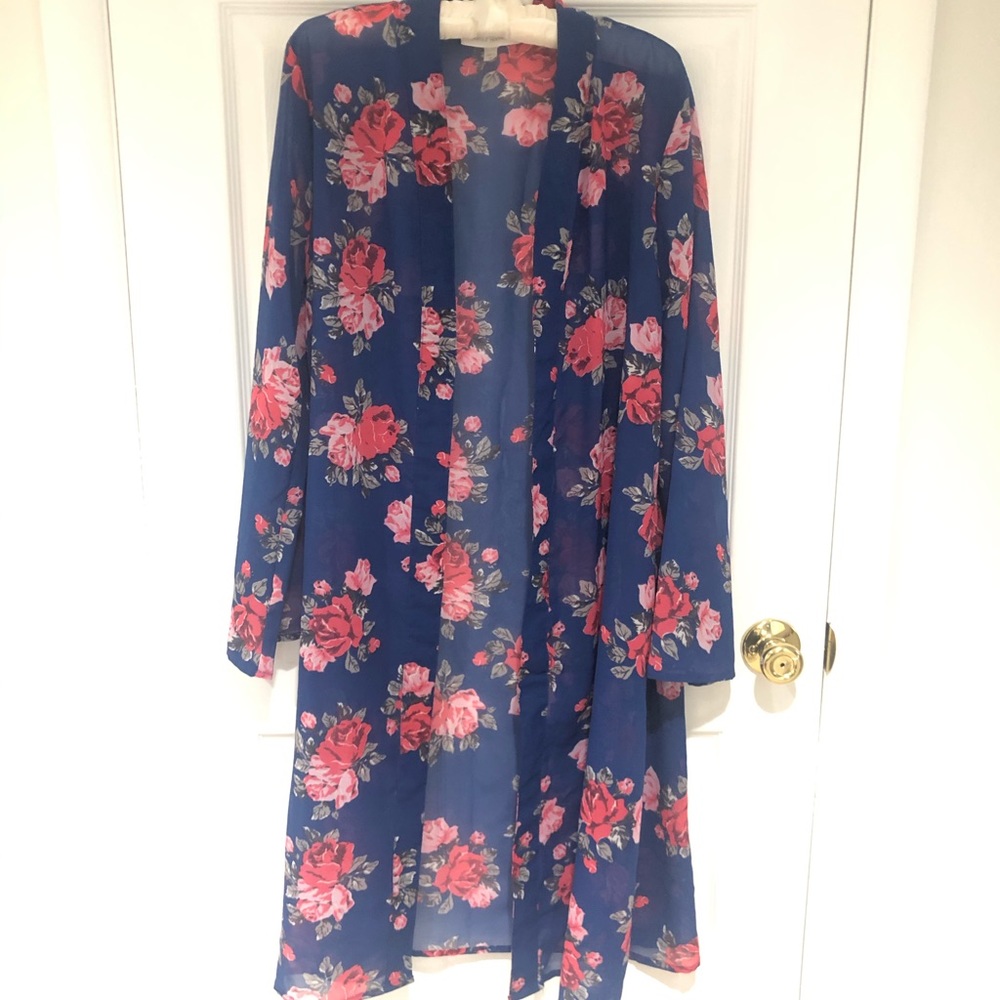 Carole Hochman floral kimino